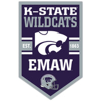 Kansas State Wildcats Wood Sign 11" x 17" 1/4" thick