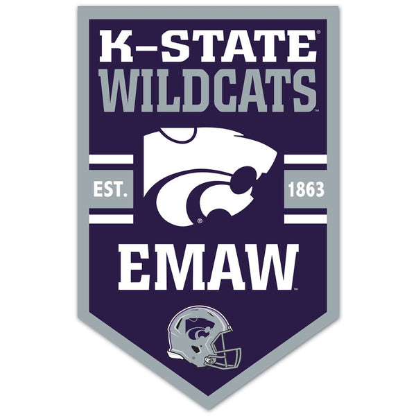 Kansas State Wildcats Wood Sign 11" x 17" 1/4" thick