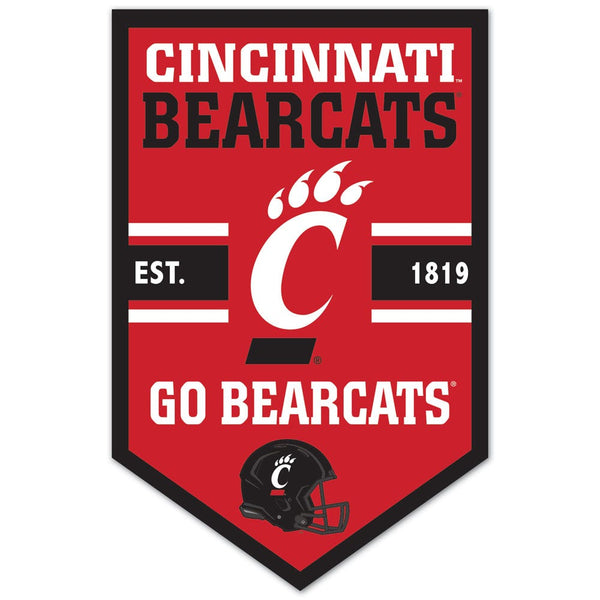Cincinnati Bearcats Wood Sign 11" x 17" 1/4" thick