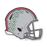 Ohio State Buckeyes Wood Sign Helmet