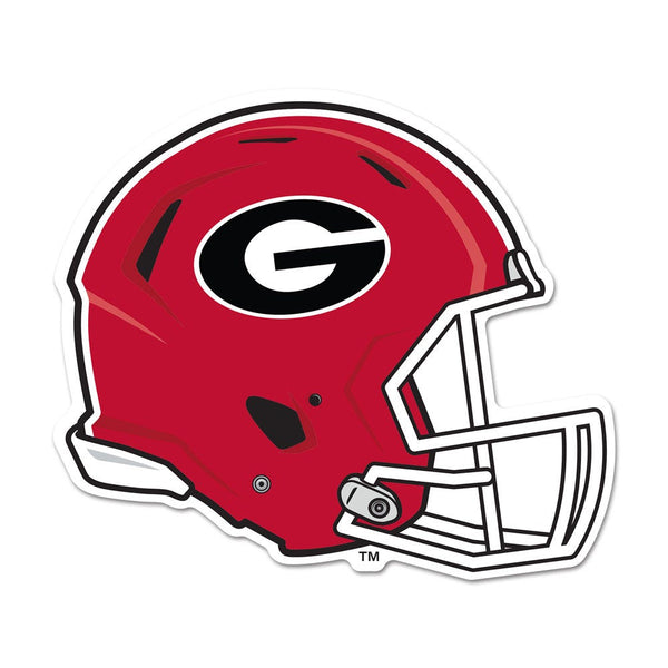 Georgia Bulldogs Wood Sign Helmet