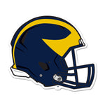 Michigan Wolverines Wood Sign Helmet