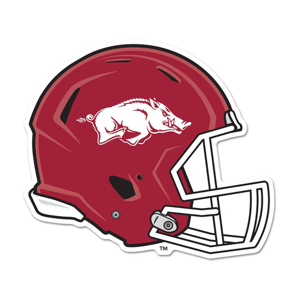 Arkansas Razorbacks Wood Sign Helmet