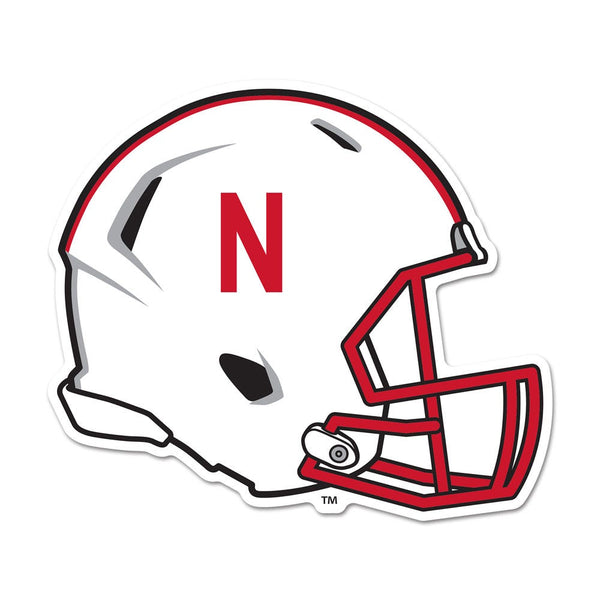 Nebraska Cornhuskers Wood Sign Helmet