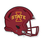 Iowa State Cyclones Wood Sign Helmet
