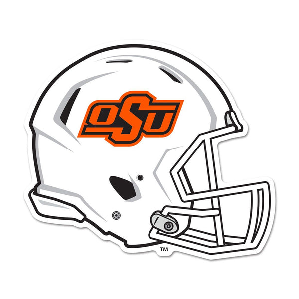 Oklahoma State Cowboys Wood Sign Helmet