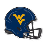 West Virginia Mountaineers Wood Sign Helmet