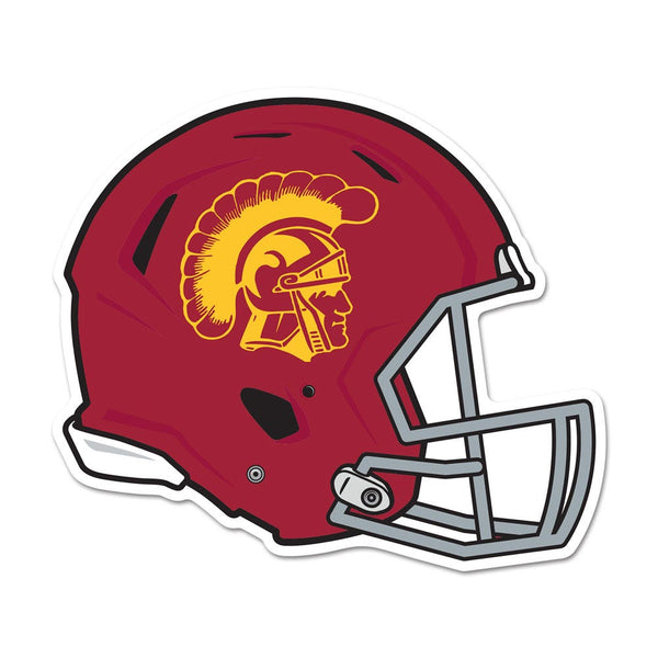 USC Trojans Wood Sign Helmet