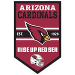 Arizona Cardinals Chevron Wood Sign 11" x 17" 1/4" thick