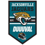 Jacksonville Jaguars Chevron Wood Sign 11" x 17" 1/4" thick