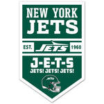 New York Jets Chevron Wood Sign 11" x 17" 1/4" thick