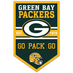 Green Bay Packers Chevron Wood Sign 11" x 17" 1/4" thick