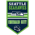 Seattle Seahawks Chevron Wood Sign 11" x 17" 1/4" thick