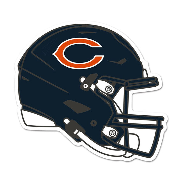 Chicago Bears Wood Sign Helmet