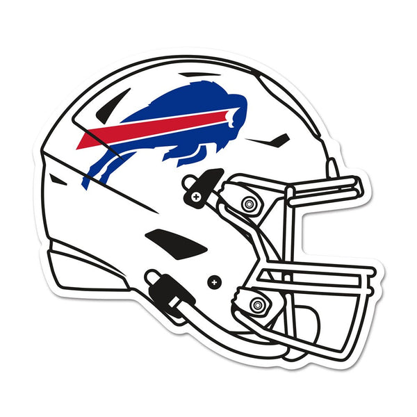 Buffalo Bills Wood Sign Helmet