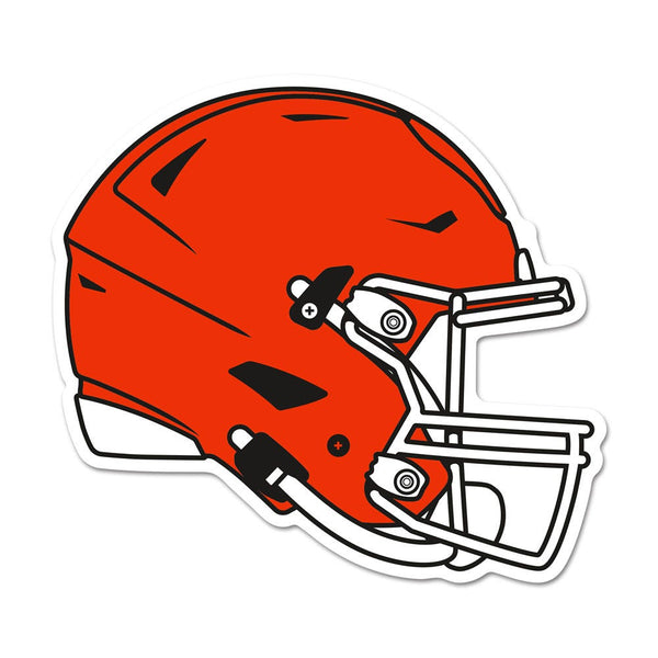 Cleveland Browns Wood Sign Helmet