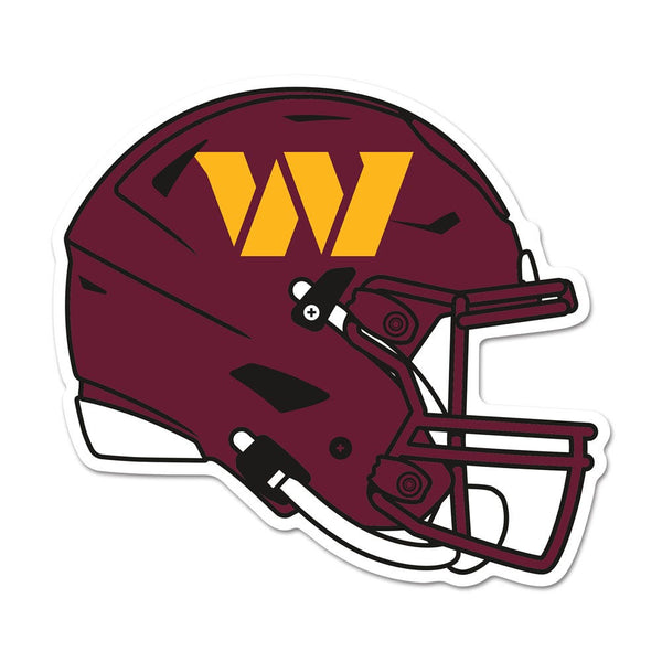 Washington Commanders Wood Sign Helmet
