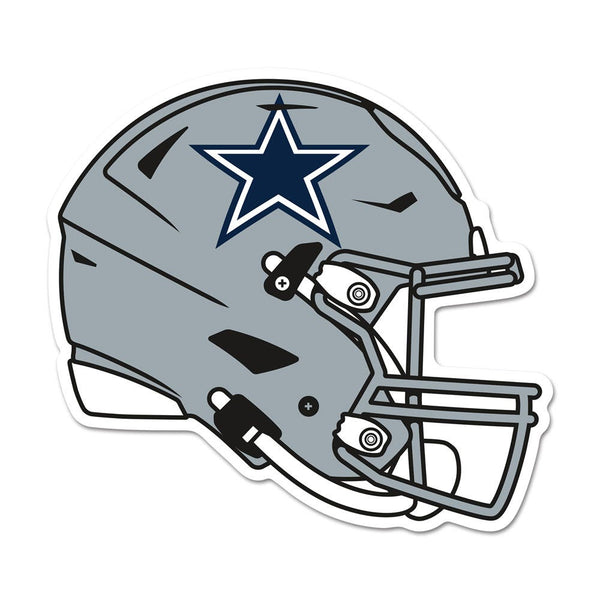 Dallas Cowboys Wood Sign Helmet