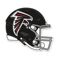 Atlanta Falcons Wood Sign Helmet
