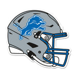 Detroit Lions Wood Sign Helmet