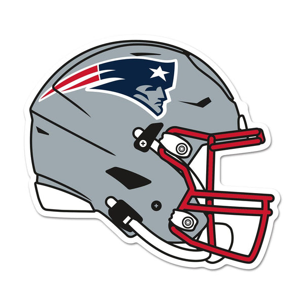 New England Patriots Wood Sign Helmet