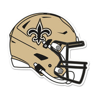 New Orleans Saints Wood Sign Helmet