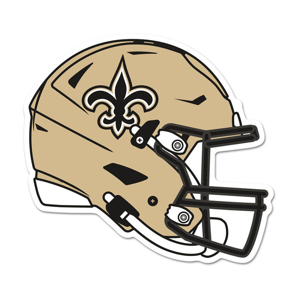 New Orleans Saints Wood Sign Helmet