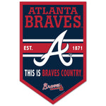Atlanta Braves Wood Sign 11" x 17" 1/4" thick