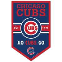 Chicago Cubs Wood Sign 11" x 17" 1/4" thick