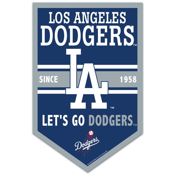 Los Angeles Dodgers Wood Sign 11" x 17" 1/4" thick