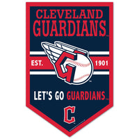 Cleveland Guardians Wood Sign 11" x 17" 1/4" thick