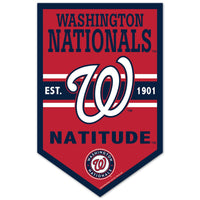 Washington Nationals Wood Sign 11" x 17" 1/4" thick