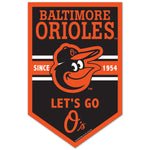 Baltimore Orioles Wood Sign 11" x 17" 1/4" thick