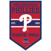 Philadelphia Phillies Wood Sign 11" x 17" 1/4" thick