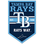 Tampa Bay Rays Wood Sign 11" x 17" 1/4" thick