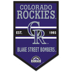 Colorado Rockies Wood Sign 11" x 17" 1/4" thick