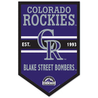 Colorado Rockies Wood Sign 11" x 17" 1/4" thick