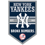 New York Yankees Wood Sign 11" x 17" 1/4" thick