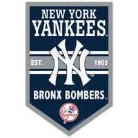 New York Yankees Wood Sign 11" x 17" 1/4" thick