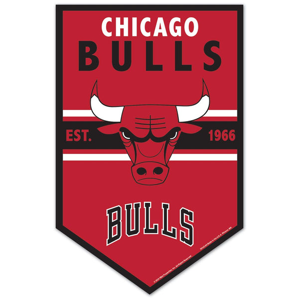 Chicago Bulls Wood Sign 11" x 17" 1/4" thick