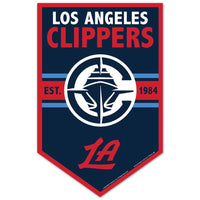 Los Angeles Clippers Wood Sign 11" x 17" 1/4" thick