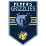 Memphis Grizzlies Wood Sign 11" x 17" 1/4" thick