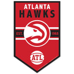 Atlanta Hawks Wood Sign 11" x 17" 1/4" thick