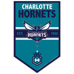 Charlotte Hornets Wood Sign 11" x 17" 1/4" thick