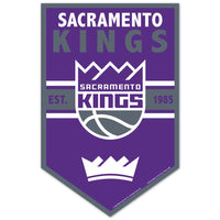 Sacramento Kings Wood Sign 11" x 17" 1/4" thick