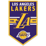 Los Angeles Lakers Wood Sign 11" x 17" 1/4" thick