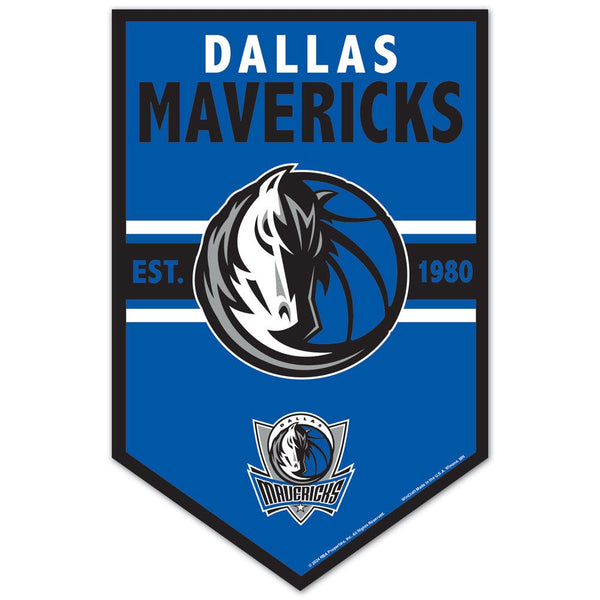 Dallas Mavericks Wood Sign 11" x 17" 1/4" thick