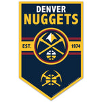 Denver Nuggets Wood Sign 11" x 17" 1/4" thick