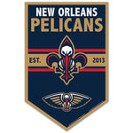 New Orleans Pelicans Wood Sign 11" x 17" 1/4" thick
