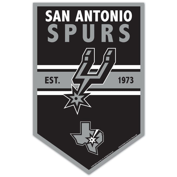San Antonio Spurs Wood Sign 11" x 17" 1/4" thick